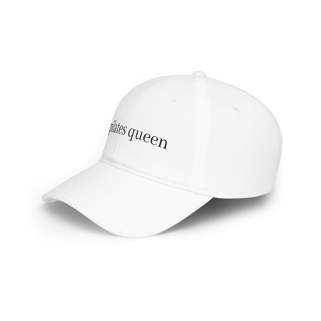 Pilates Queen Cap – Embroidered Low Profile Baseball Hat for Pilates Lovers