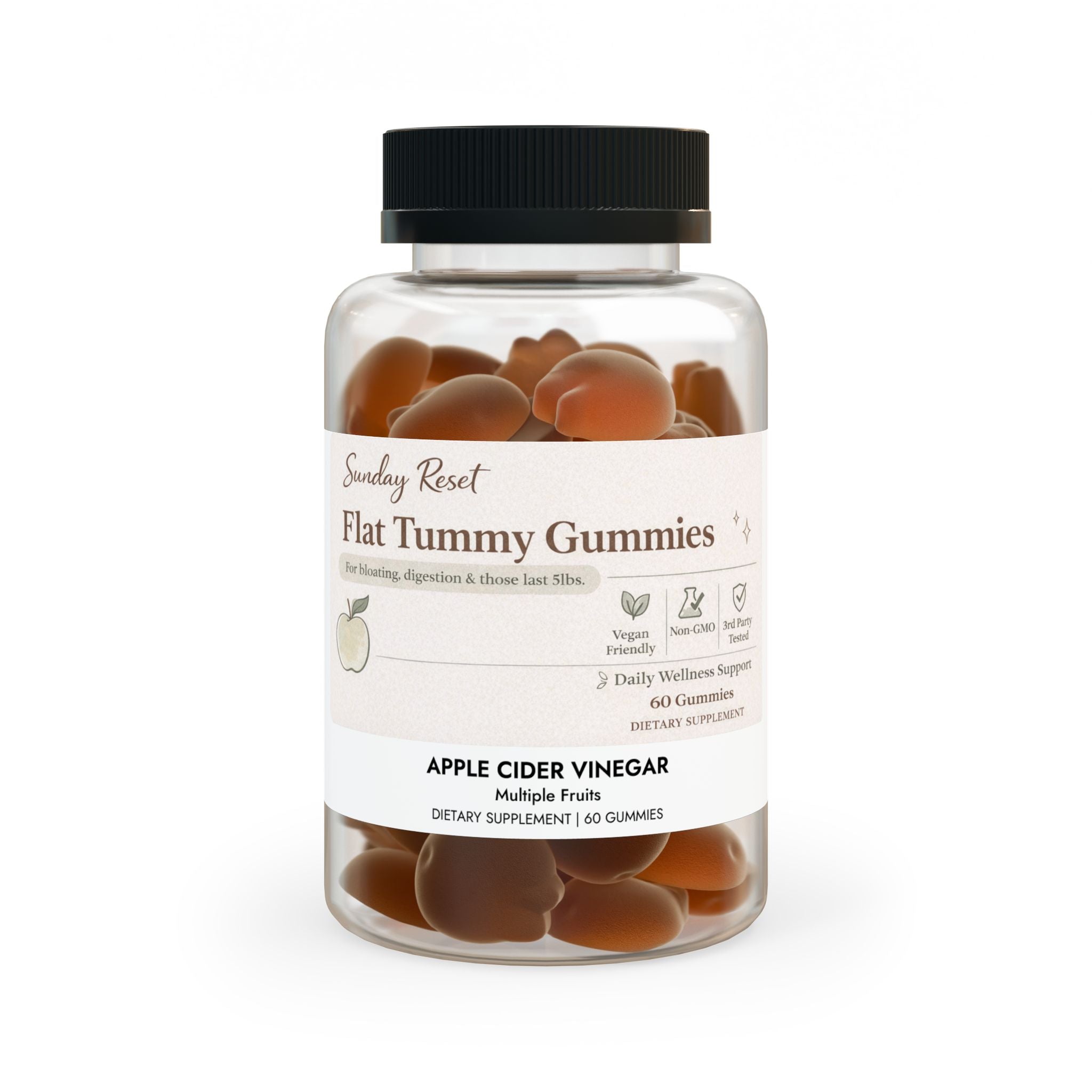 Apple Cider Vinegar Gummies (60 Gummies)