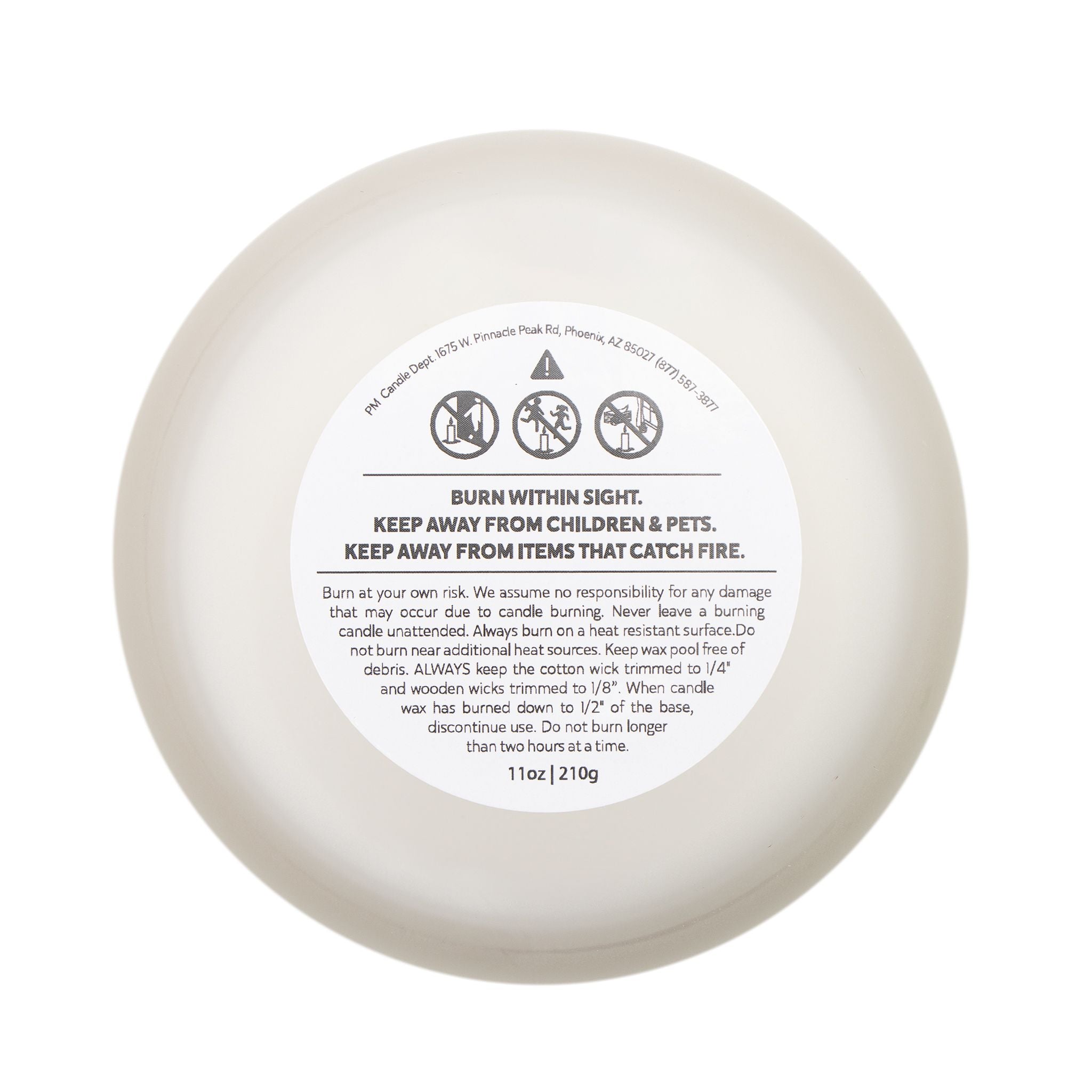 Slow Mornings Frosted Glass Candle – 11oz Soy Blend (Coffee • Vanilla • Cedar)