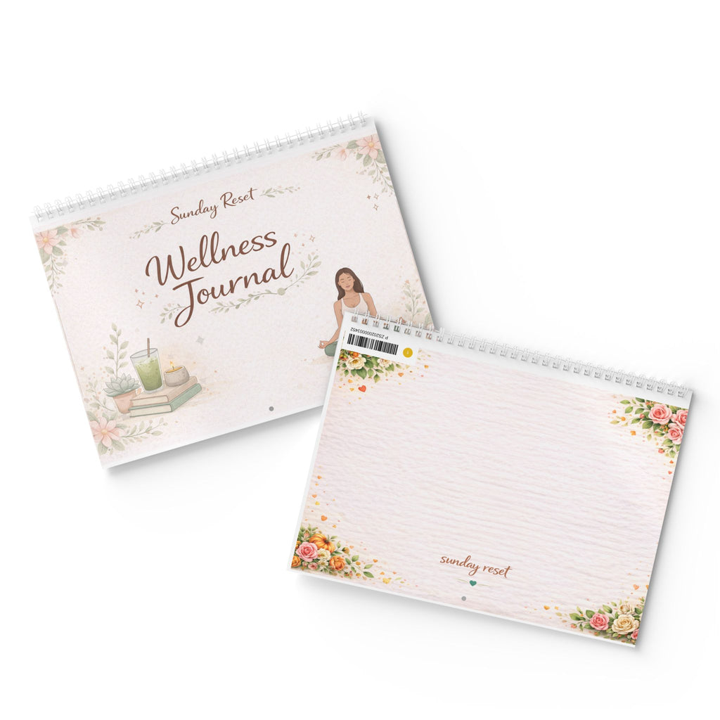 2026 Monthly Wellness Wall Calendar – Standard Calendar with Habit Trackers & Cozy Seasonal Artwork
